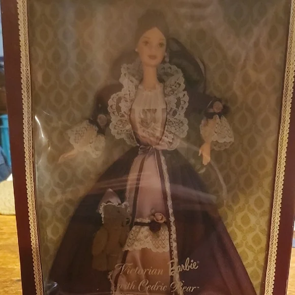 Victorian Barbie Doll with Purple Dress - Picture 1 of 12
